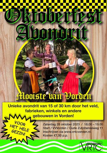 Oktoberfest Avondrit “Mooiste van Vorden” 2e Editie!